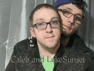 Caleb_and_LukeSunset